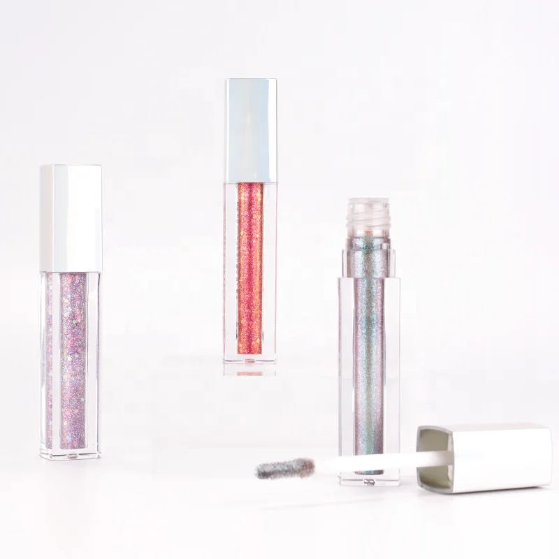 Ladies luxury sense of high-class high pigment liquid eye shadow private label shiny eyeshadow