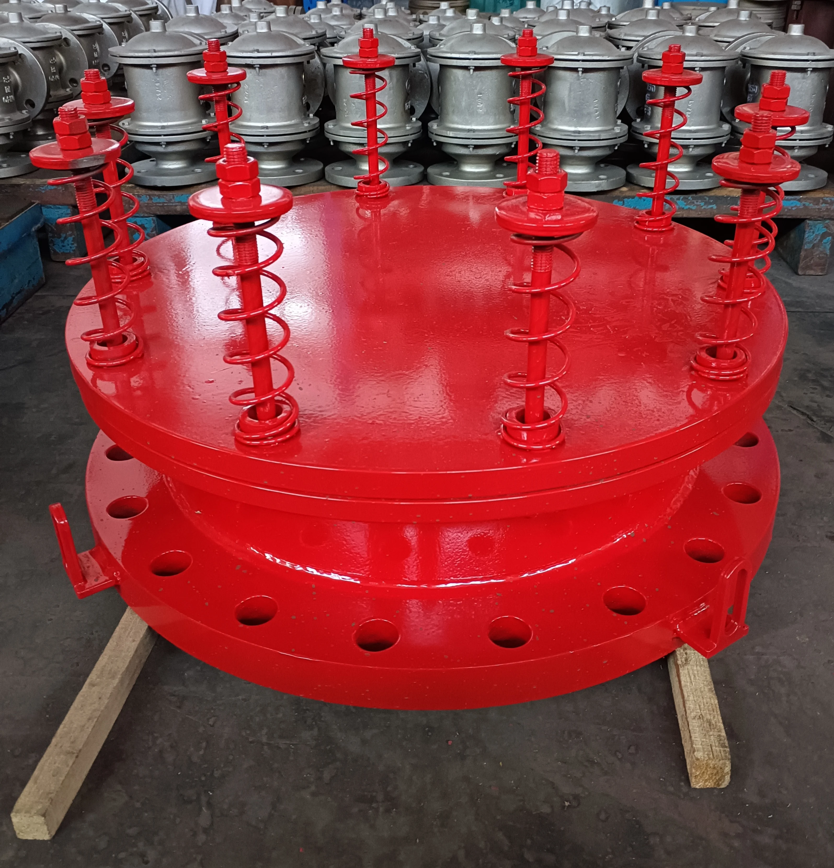 ZCHRK-I  Zhenchao Stainless steel fire-resistant breathing manhole for storage tank