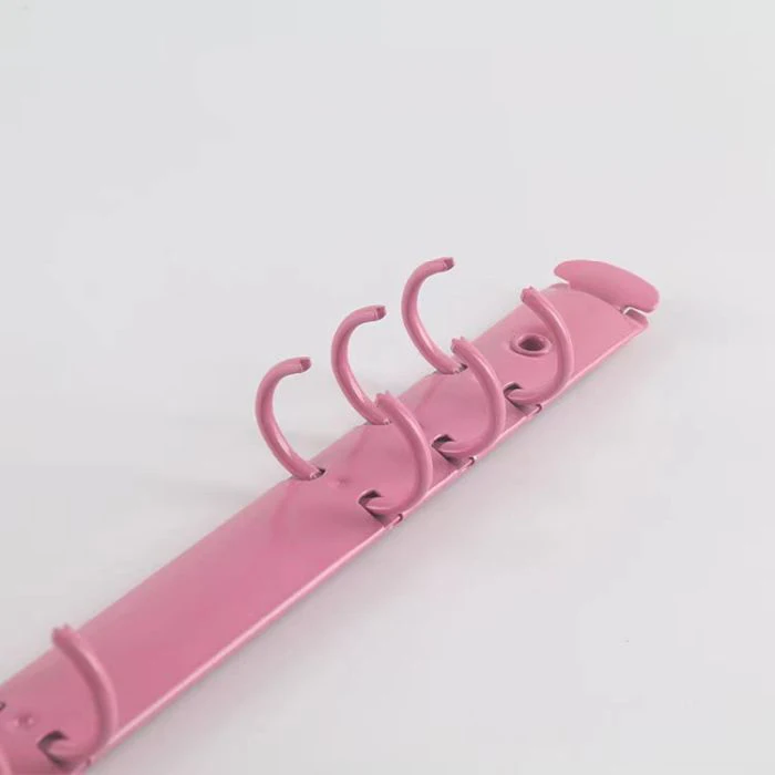 Wholesale Planner A6 A5 6 O Ring Metal Candy Colors Budget Binder Clip Accessories