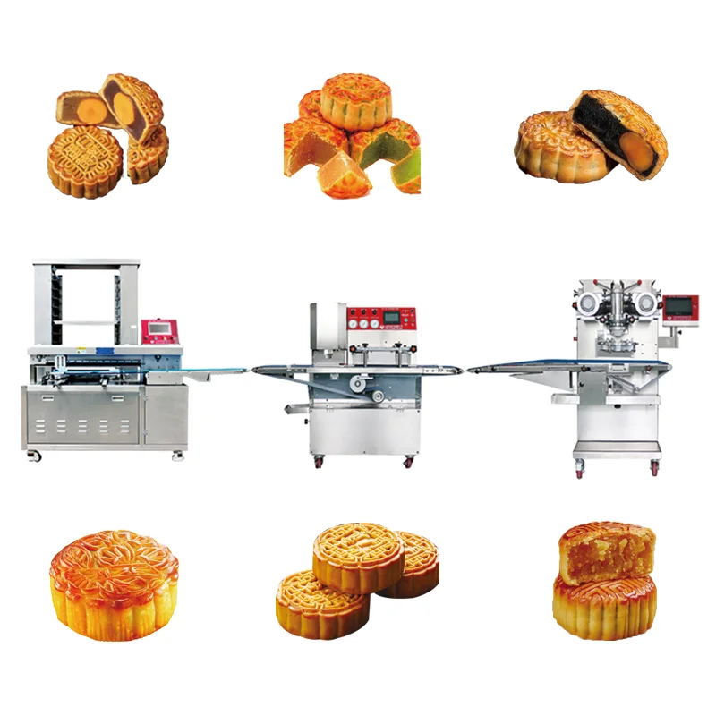 Commercial Automatic Mooncake Machine Mooncake Maamoul Forming Machine Mooncake Making Machine