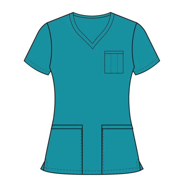 BSCI factory Free Design and Make Hospital Uniforms Medical