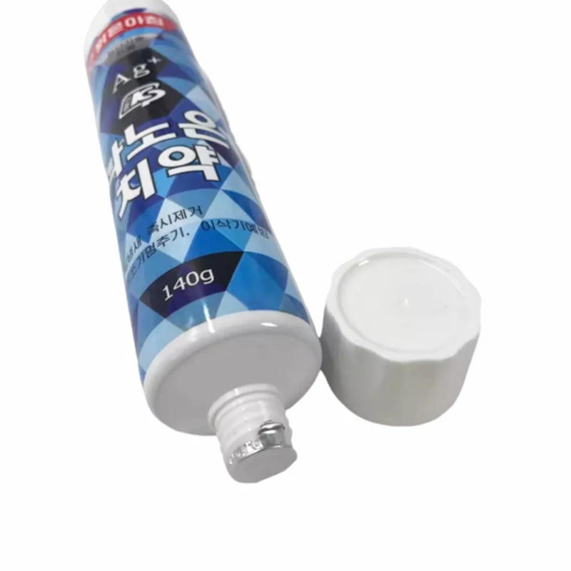 45g 1.6 oz Empty Eco Flip-Top Matte Coating Plastic Aluminum Food Squeeze Tube for Toothpaste Packaging Line