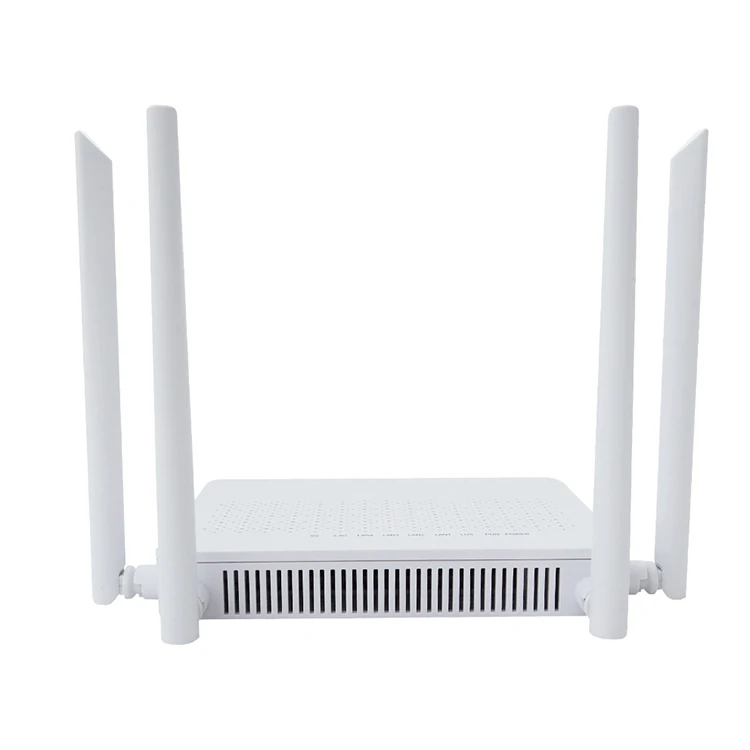 4 Antennas 4GE+11AC WIFI XPON ONU Compatible With Most Branded GPON OLT