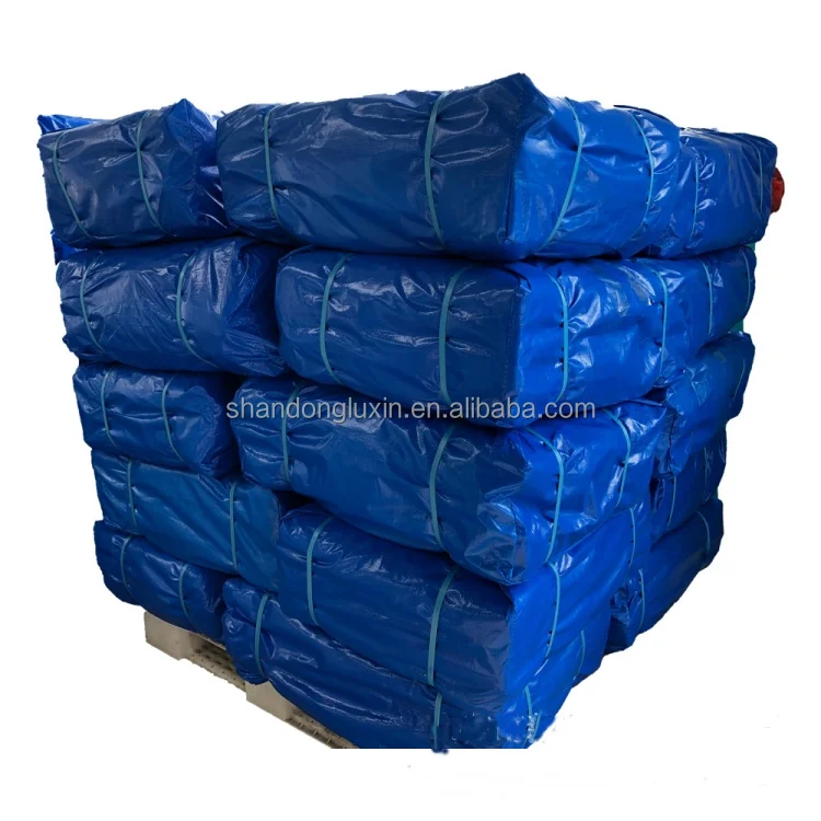 Prefabricated plastic tarpaulin PE tarpaulin rainproof dust proof  moisture-proof