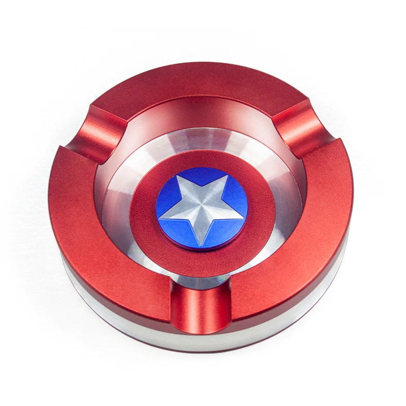 Custom Metal Five-pointed Star Cigar Ashtray High Quality Aluminum Alloy Exquisite Ashtray