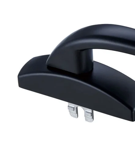 OLS-H26  Hot Sale The Middle East Market Aluminum Golden Handles For Upvc Windows