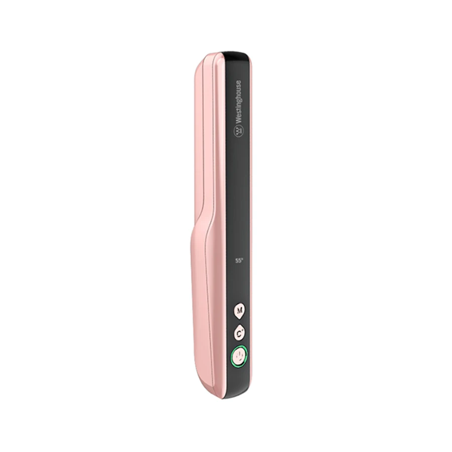 
Quality Assurance Pink and Black Metal Portable and Safe Curly Straight Brush for Head Massage 