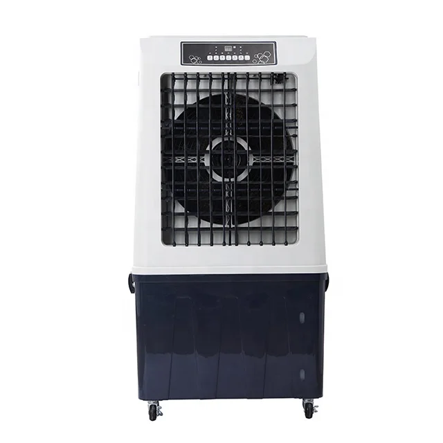 12-hour timer commercial industrial evaporative air cooler with 80L large water tank