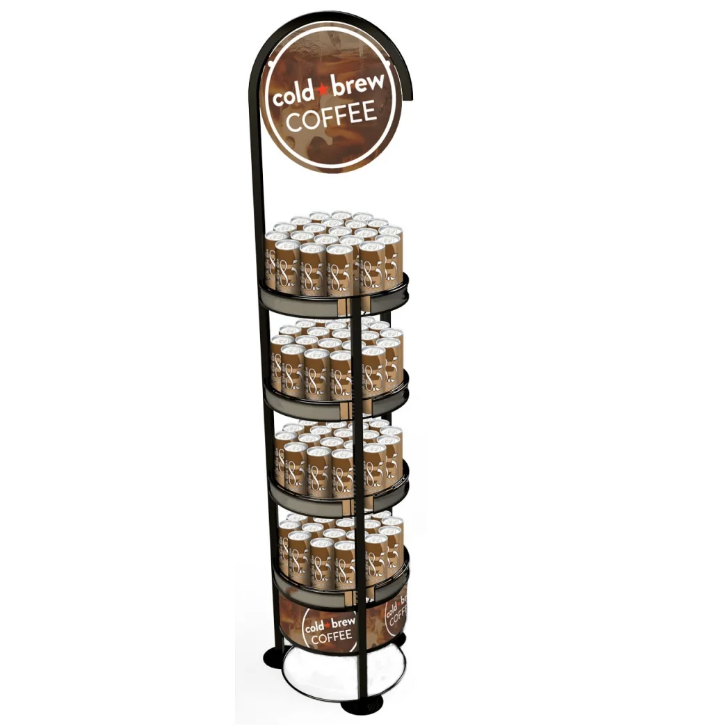 Wire Display Cyclone 4 shelf Wire Rack