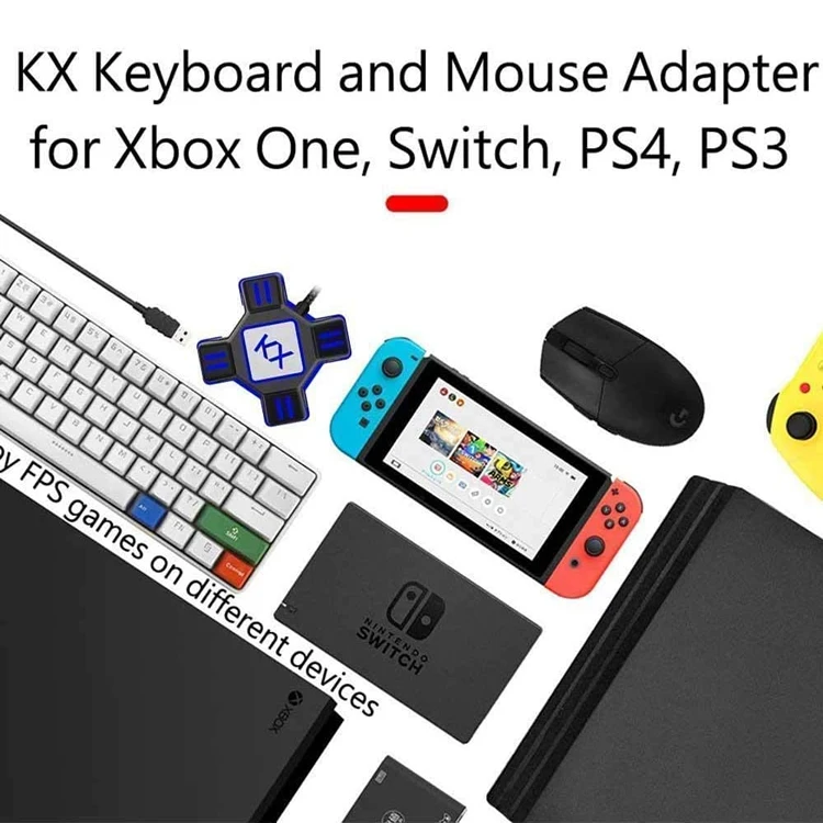 USB игровая мышь клавиатура конвертер геймпад контроллер адаптер для PS4 PS3 Nintendo Switch Xbox One
