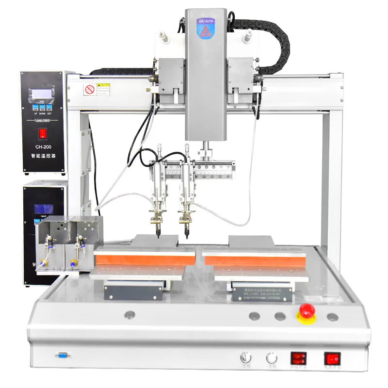 Автоматическая паяльная машина для печатных плат с двумя orbitals и двойным расположением