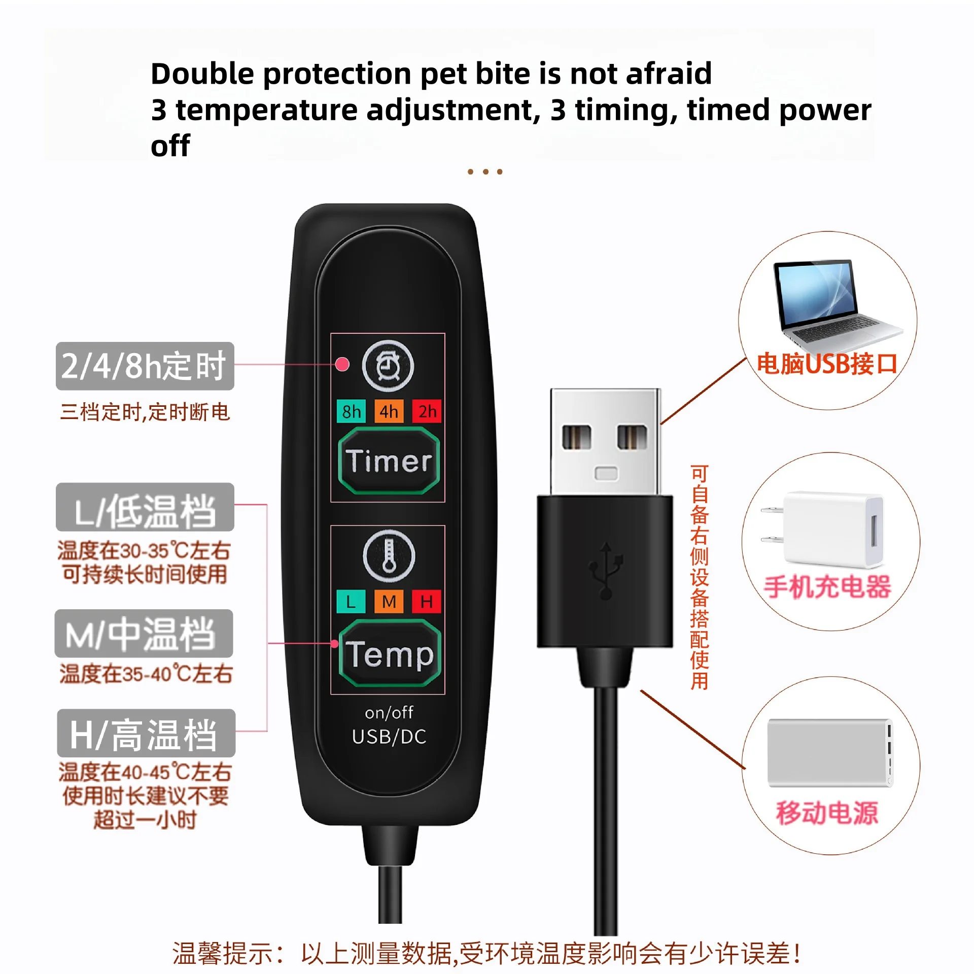 Timing Setting Ajustable Heated Cute Monster Soft Plush Pet House Warm Cozy Cat Bed Cave For Indoor Cats Large Cat Puppy