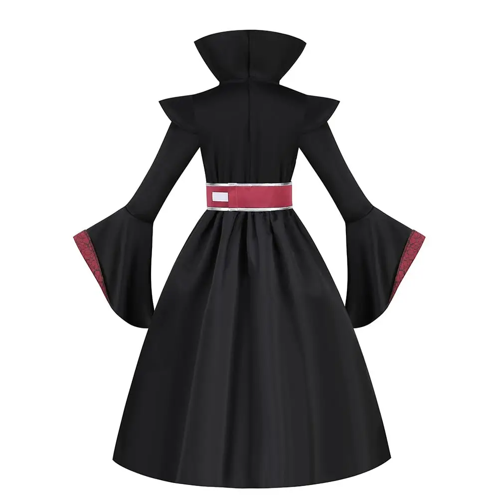 Halloween Costume Royal Vampire Costume for Girls Deluxe Victorian Gothic Classic Dress Up Kids Theme Party Outfit