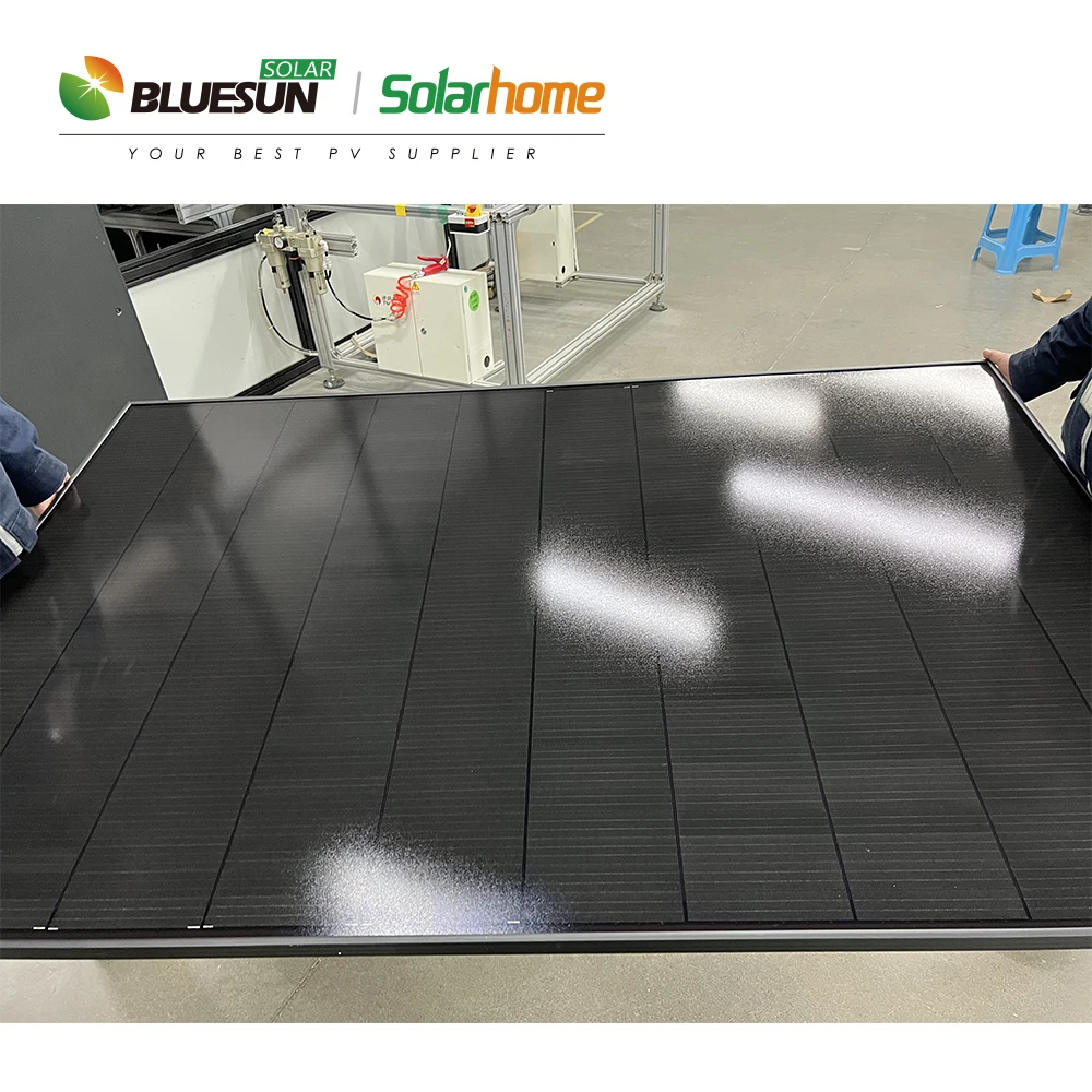 Bluesun Solar home Think Series Full black Solar Module panel 400w 405w 410watt 415w With Cheap Price solar panel system