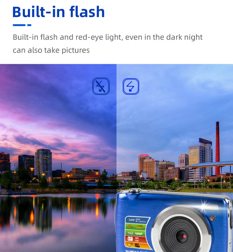 2022 Premium Compact Digital Camera 30MP 1080P Digital Camera