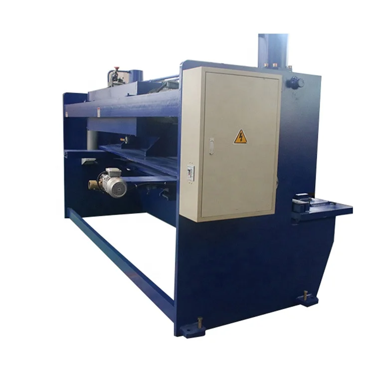 CNC Hydraulic press cut Metal Sheet Plate Shearing Machine with swing beam