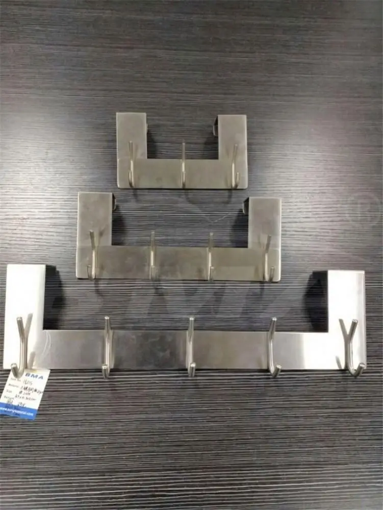 heavy duty steel kids cloth hanging kitchen over the door 5 hooks hanger over door hook