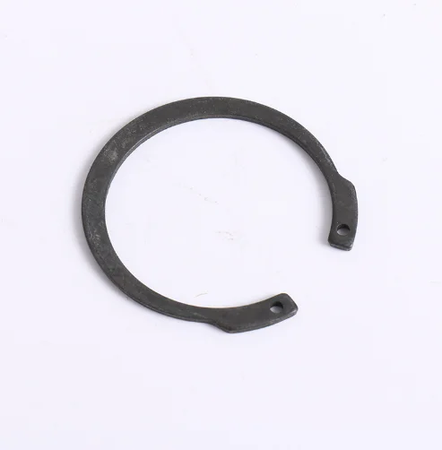 65MN manganese shaft with retaining ring outer card bearing  circlip elastic shaft card buckle  C-shaped ring