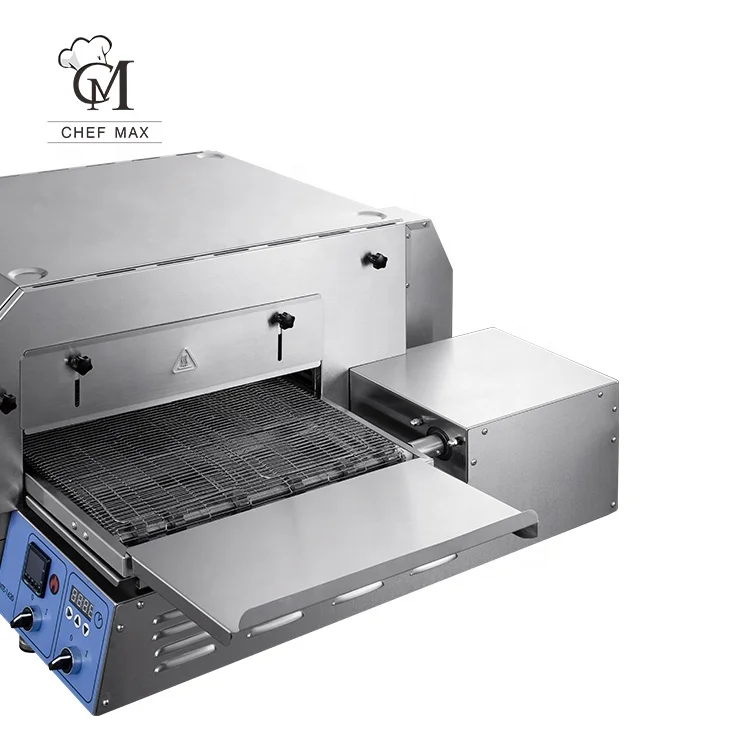 
Commercial Custom 6.7KW Countertop Crawler type Rapid Electric Conveyor Pizza Oven 