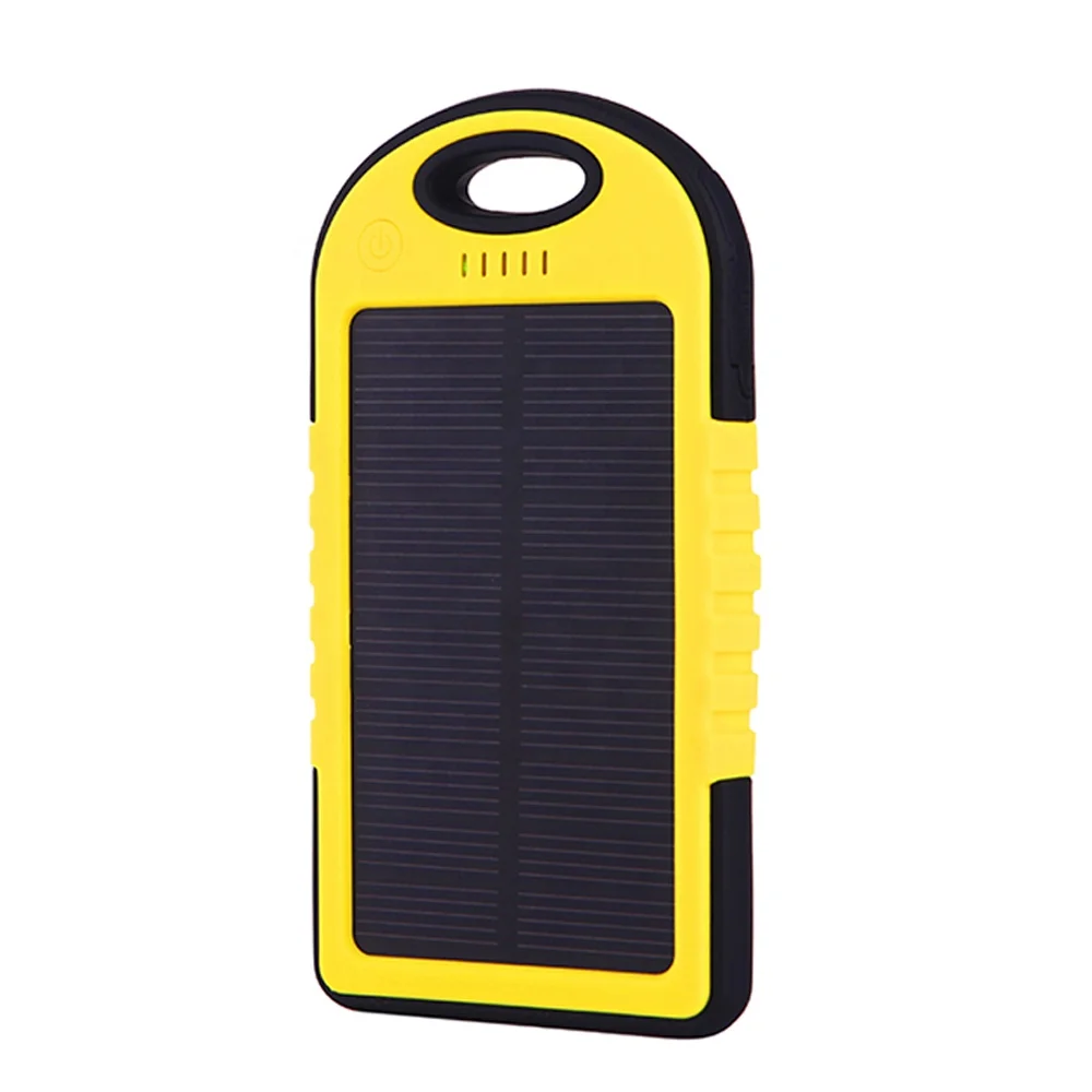 New Price Small Card Solar Generator Portable CE Power Bank Charger 5000mah on Sun Energy for Smart Watch with Led Keychain