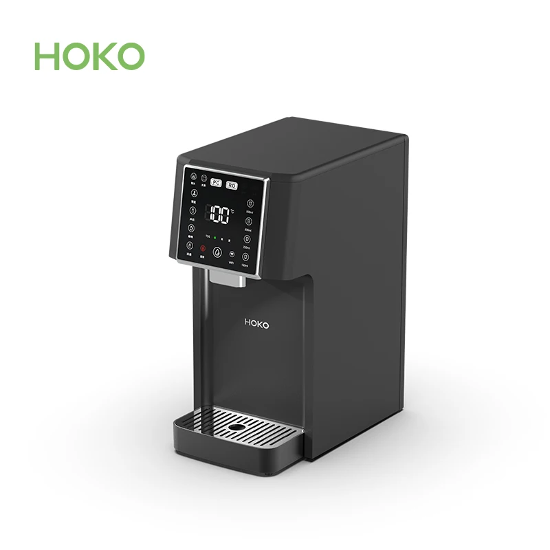Electric Tankless Water Dispenser Filter Reverse Osmosis Cold Water Purifying Machine Plastic Desktop Household Hotel Use