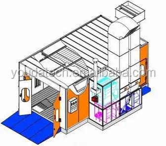 YOUDA spray booth for garage car