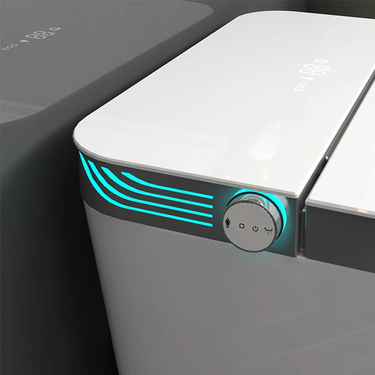 Luxury Toilet Bowl Sensor Self Cleaning Bidet Water Closet Bathroom Electric Wc Inodoros Automatic Intelligent Smart Toilet