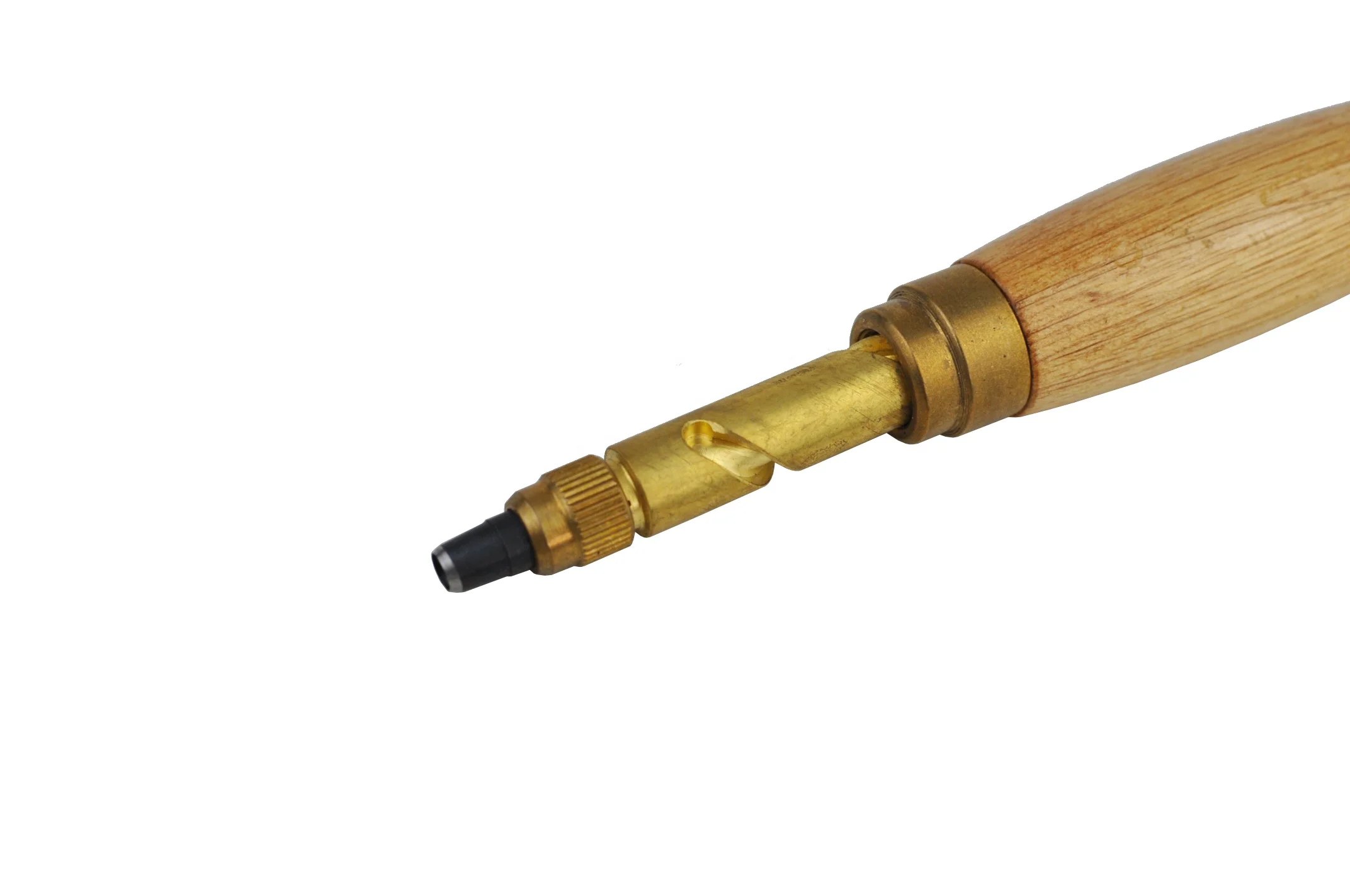 Screw Hole Punch/Auto Leather Tool Book Drill 6 Tips Sizes 1.5-4 mm for Sewing Leather Paper Craft Adjustable