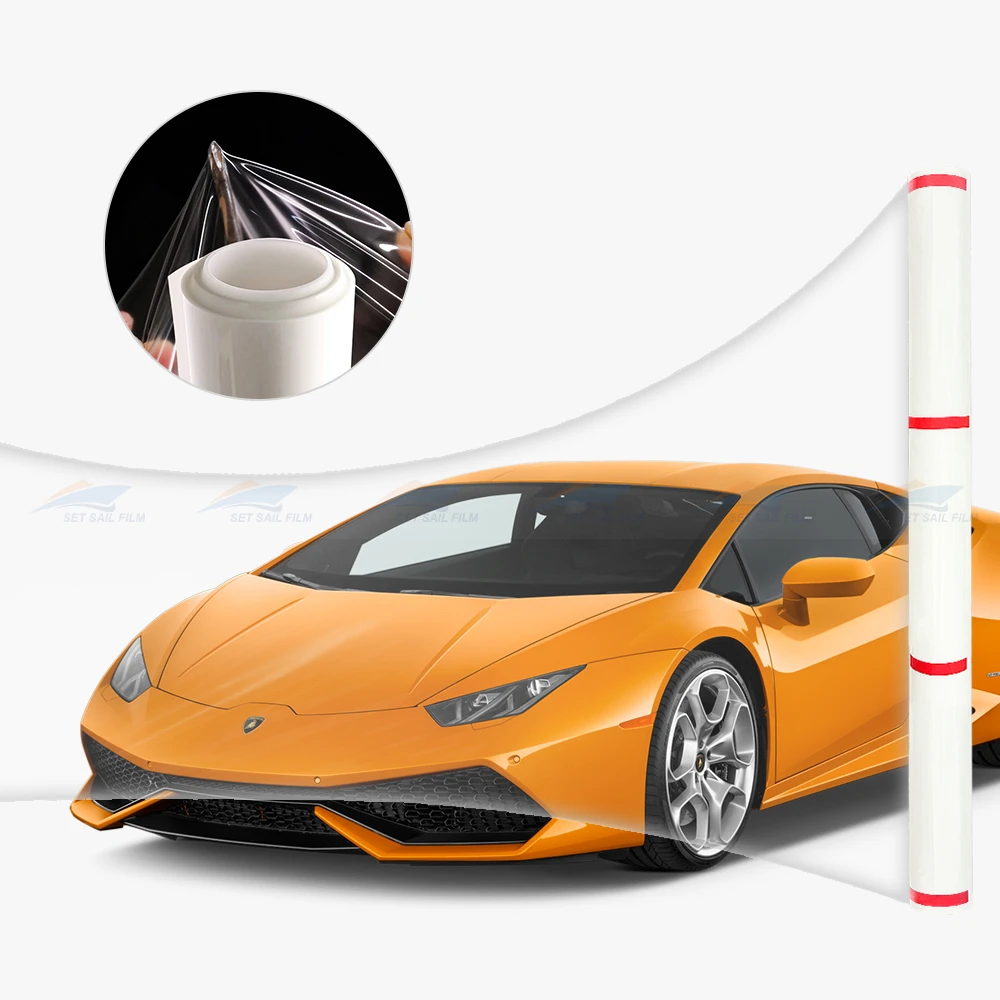 7.5mil Paint Protection Film Hydrophilic Coating Anti-yellowing Clear PPF Soft Heat self-healing ppf protection Car Tpu Films
