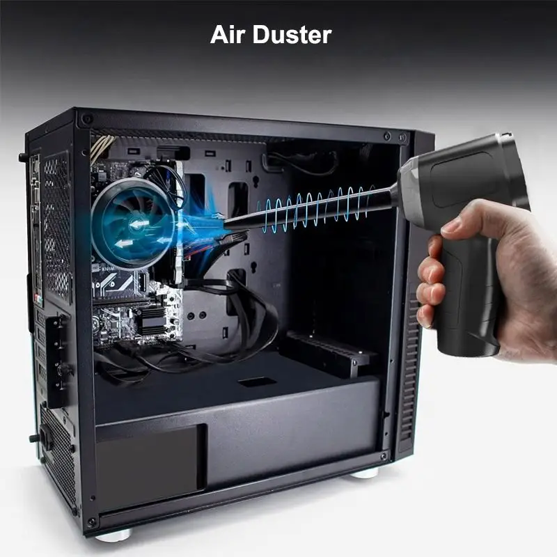 Cordless Car Vacuum Cleaner 3 in 1 Handheld Vacuum Cleaner, Electric Air Duster, Air Pump for Cleaning Car Office Home