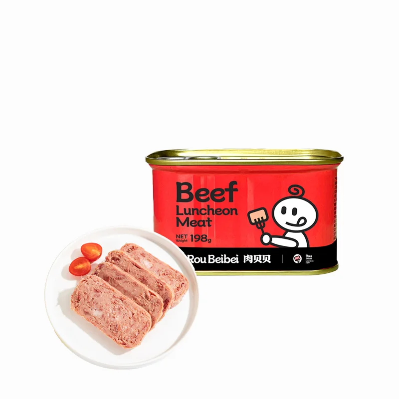 Support various customizations instant beef emergency food lunch meat canned beef
