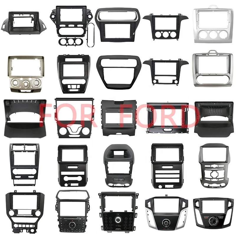 For Ford Focus 2012-2017 Car Radio Fascia Fit Stereo Installation Panel Dash Mounting Kit Cover DVD Audio Frame