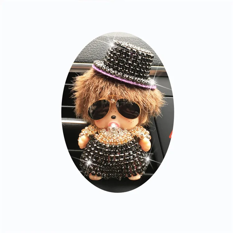 Water drill wears sunglasses, moncchi vehicle perfume outlet seal.