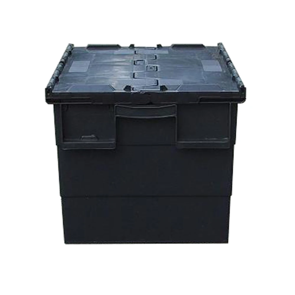 Top Sale Attach Hinged   Heavy-Duty Moving PP Crate lid