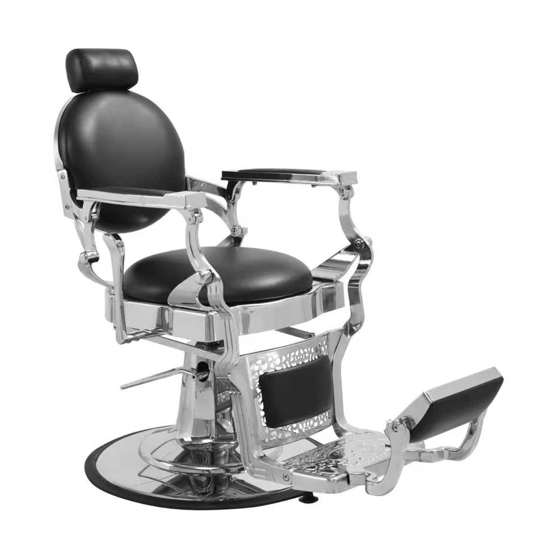 hot selling gentle wood armrest barber chair for hairdressing