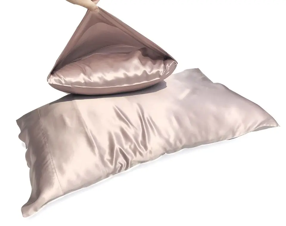 100% Organic Silk Pillowcase European and American style rectangular silk pillowcase Soft and Luxury Pillow Cases Covers