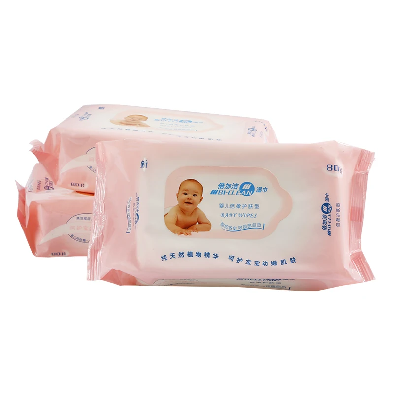 
PERFCT Baby Wipes with Organic Aloe Comfortable Antibacterial Sensitive Wet Wipes 80 pieces 