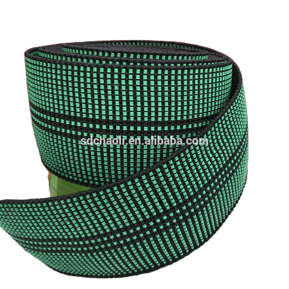50mm green elastic webbing for sofa
