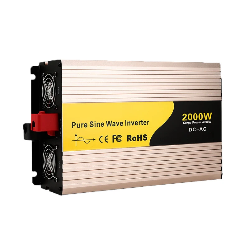 2000W Solar Charger Home Inverter Power Supply New Performance Upgrades for Car and House 24V Vehicle Tools for Home Use