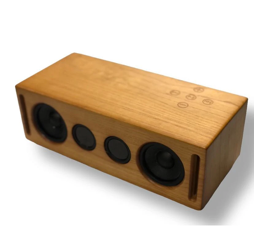 Oem Factory Wooden High Power Active 3d Stereo Subwoofer Portable BT Speaker Home Theater