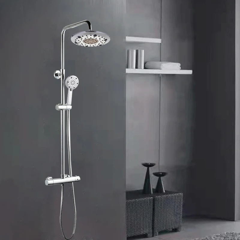 Душевая система американского стандарта Spectra Versa с душевой лейкой, ручным душем, горкой, шлангом