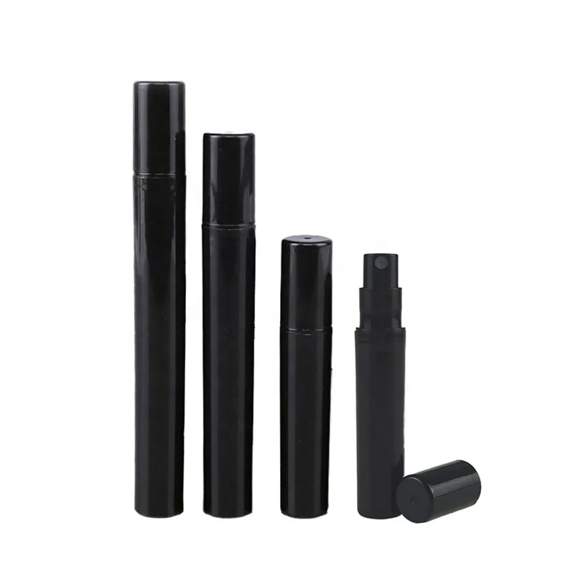 2ml 3ml 4ml 5ml  black pen shape tube PP perfume spray bottle sprayer bottles