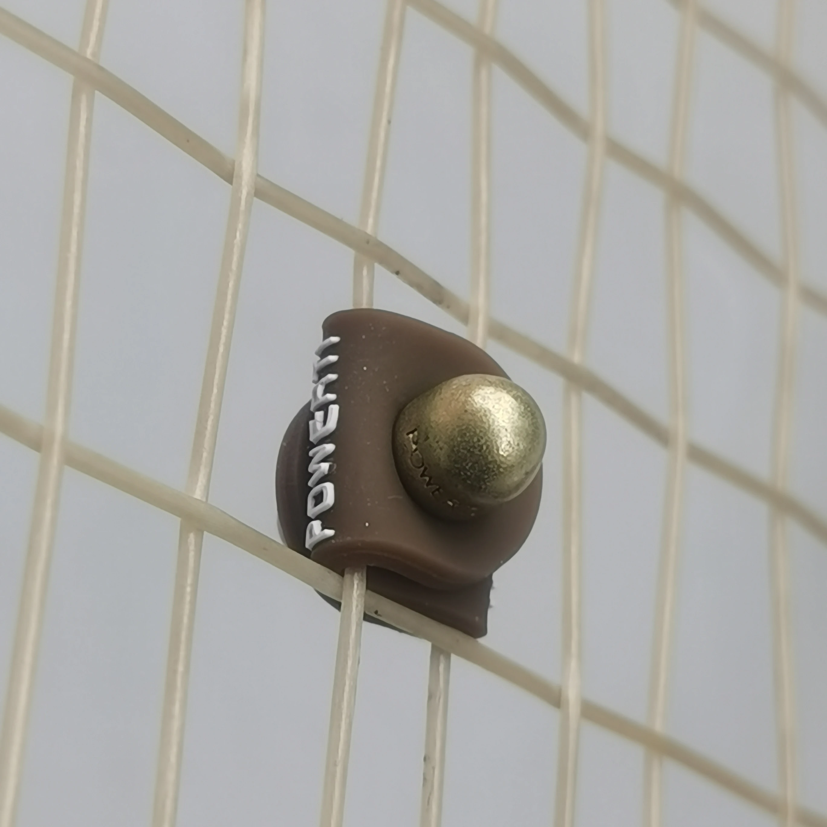 Двойной металлический амортизатор вибрации теннисной ракетки POWERTI/амортизатор ракетки