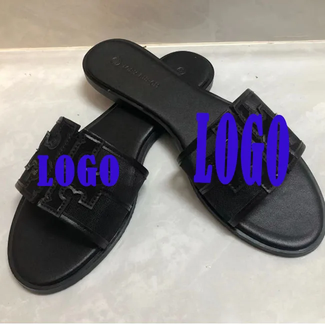 Wholesale Sandals 2024 new designer women top quality slippers mesh upper