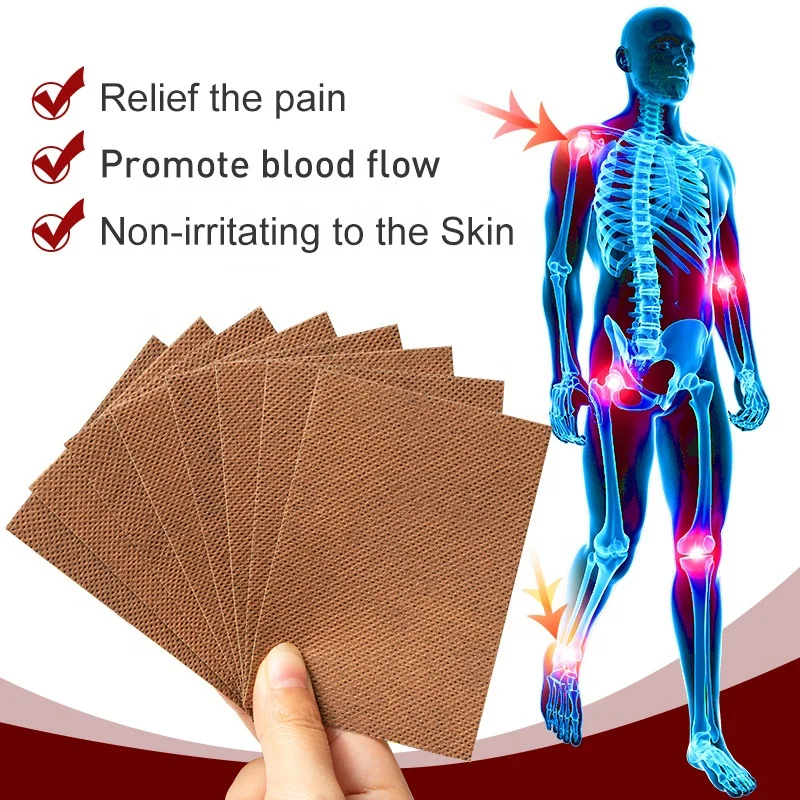 2024 hot selling products joint pain relief muscle recovery Chinese medicine pain relief patch for fatigue care