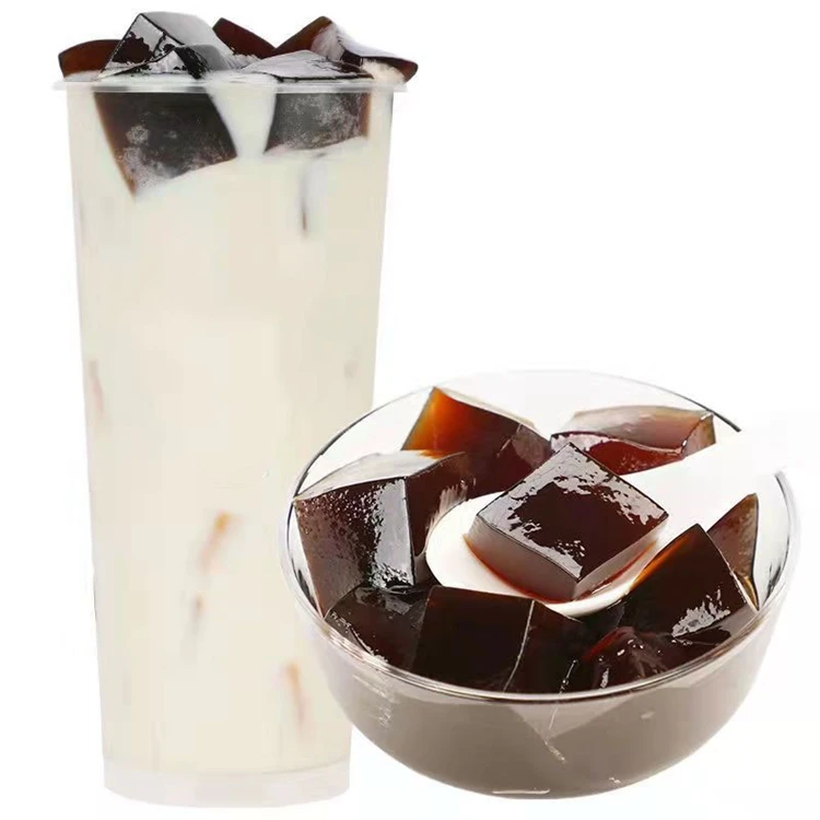 Convenient Q Bounce Mixed Color Coffee Flavored Jelly Make Powder For Milk Tea bubble tea ingredients raw material