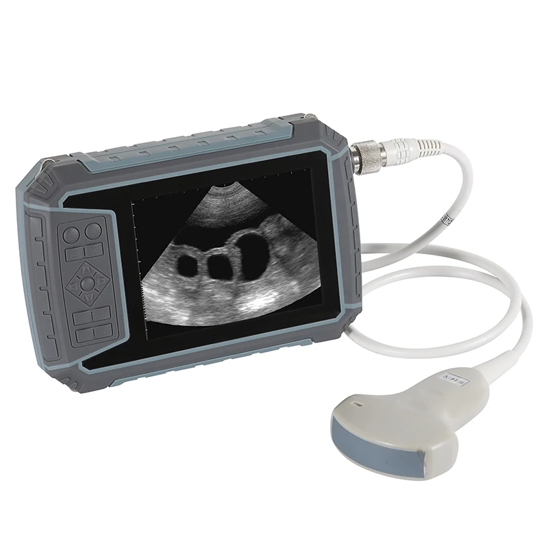 Handheld Waterproof Veterinary Ultrasound Scanner for Ovine, Bovine, Equine, Swine, Alpaca, Feline, Canine, Rabbit, Fish, Snake