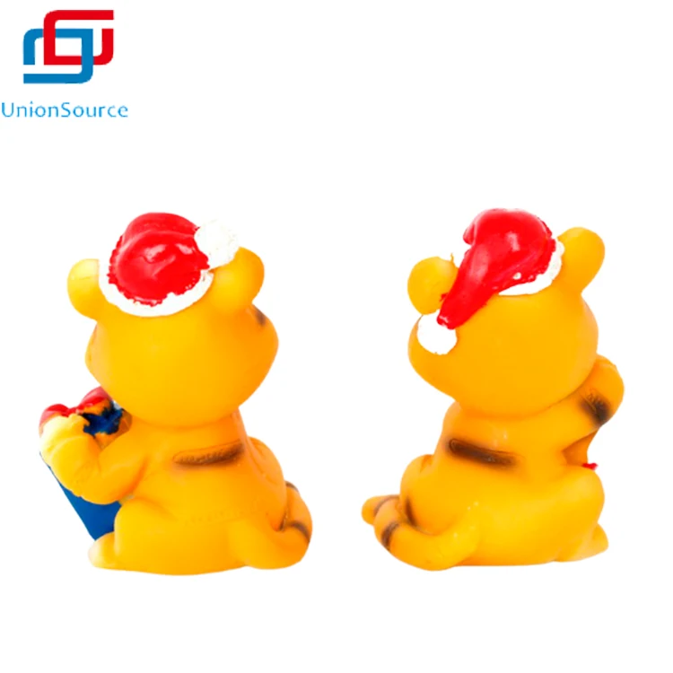 
Animal Tiger Shape Figurine Christmas Pop Statues Nordic Home Decorations Accessories 