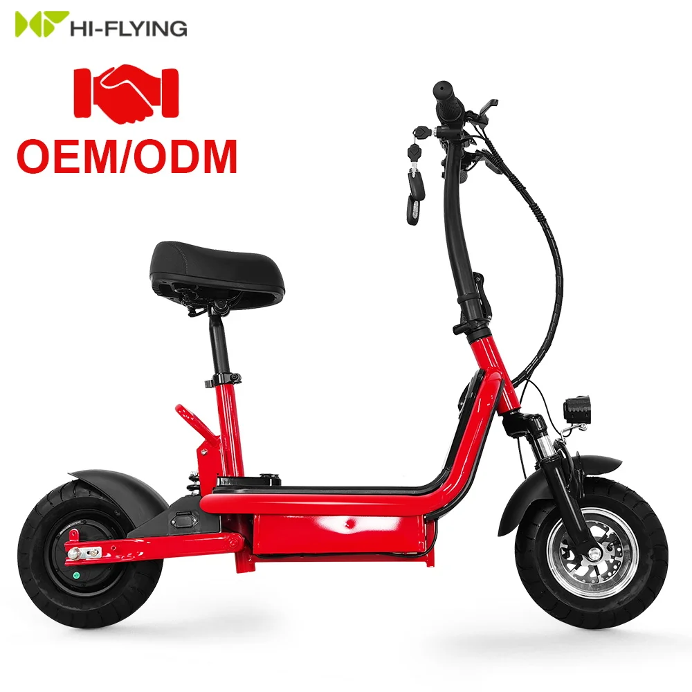 11inch integrated wheels powerful 800w 48v 32A Battery 40km/h tubeless tire electric folding e scooter electric scooter