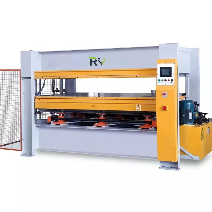 Automatic Hot Pres Fusing Machine Hot Press For Plywood Wooden Door Making Machine Hot Press